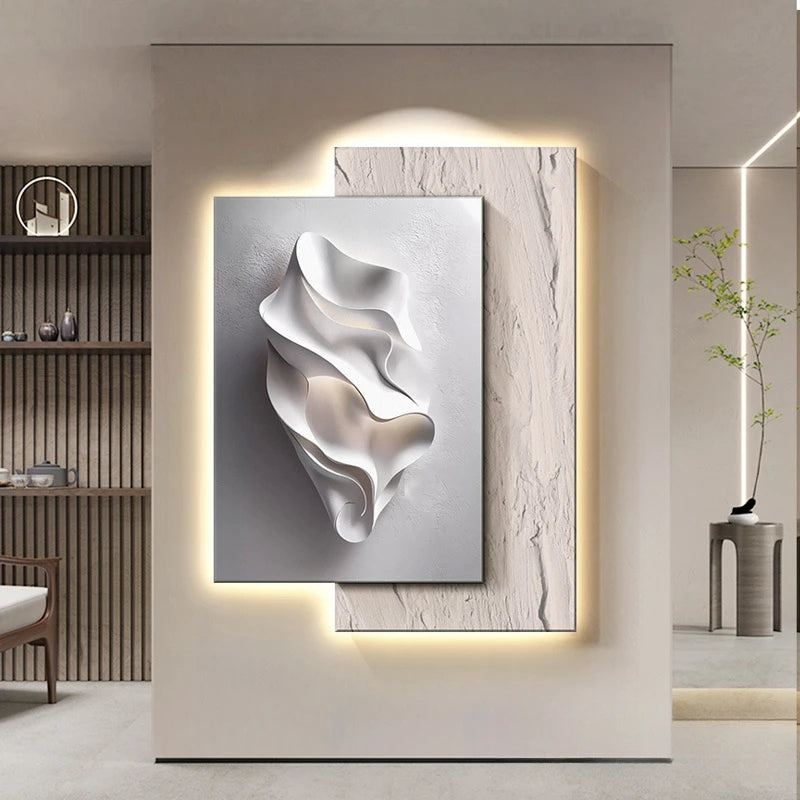 Applique Murale minimaliste en Crystal | Collection Prestige