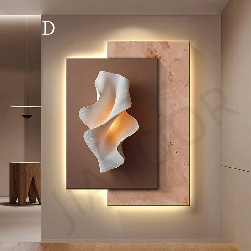 Applique Murale minimaliste en Crystal | Collection Prestige