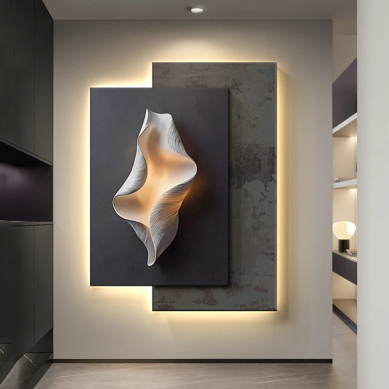 Applique Murale minimaliste en Crystal | Collection Prestige