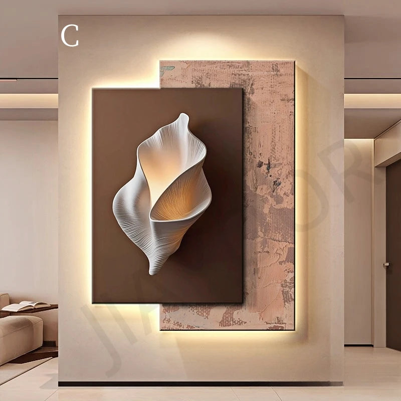 Applique Murale minimaliste en Crystal | Collection Prestige