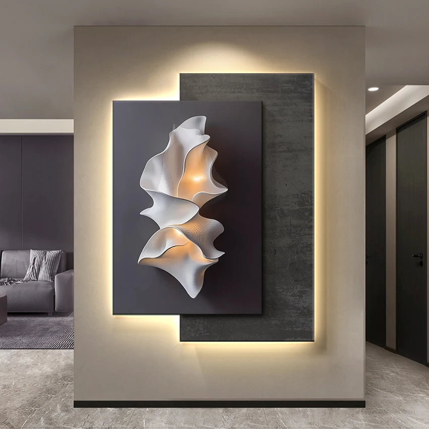 Applique Murale minimaliste en Crystal | Collection Prestige