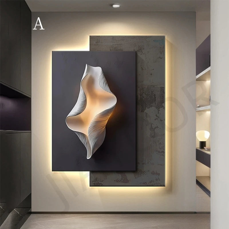 Applique Murale minimaliste en Crystal | Collection Prestige