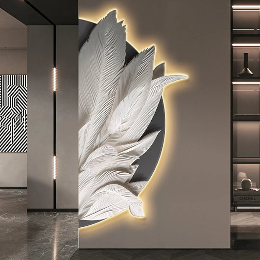 Applique Murale style Plume - Collection Prestige