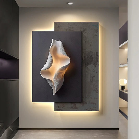 Applique Murale minimaliste en Crystal | Collection Prestige